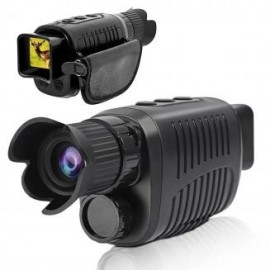 Monocular de visión nocturna digital R7, zoom digital 5x, brillo infrarrojo ajustable de 7 niveles para cazar, monitorear la vi