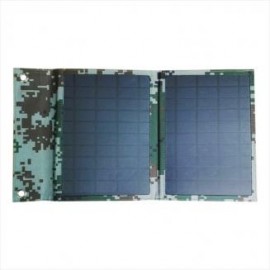 Cargador solar portátil de 12w 5v USB panel PET de emergencia de baja potencia plegable ip67 mochila de campamento impermeable 