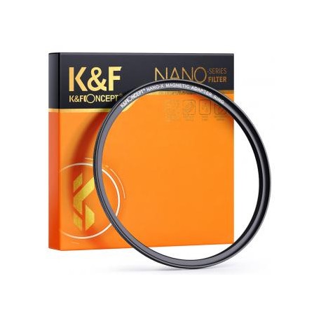 55mm Anillo de Adaptador Magnético de Metal (Sólo funciona con los filtros magnéticos K&F Concept)