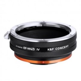 Lente de la serie EF de Canon a cámara con montura de la serie M4/3, adaptador de montura de lente de alta precisión EOS-M4/3 I