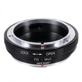 Adaptador de montura de lentes Canon FD a M43 MFT Adaptador de lente K&F Concept M13121