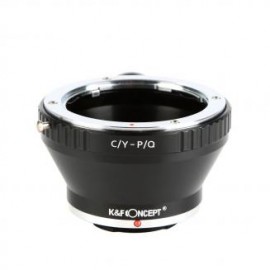 Lentes Contax Yashica a adaptador de montura de lente Pentax Q con montura de trípode Adaptador de lente K&F Concept M14162