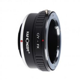 Adaptador de montura de lentes Contax Yashica a lente Fuji X Adaptador de lente K&F Concept M14111