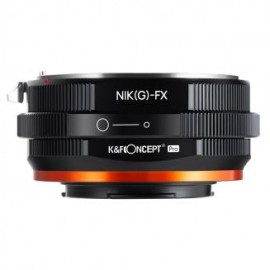 Adaptador de objetivo de alta precisión Nikon NIK(G)-FX PRO (naranja) Adaptador de objetivo K&F Concept M18115