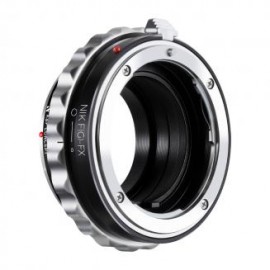 Lente de montura AI G AF-S a Fuji FX X-Pro1 XT4 X-M1 X-A1 X-E1 Adaptador K&F Concept Anillo adaptador de lente de cámara