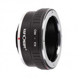 Adaptador de montura de lentes Olympus OM a Fuji X Adaptador de lente K&F Concept M16111