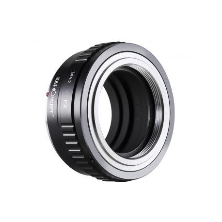 Adaptador de montura de lente K&F Concept M42 a FX Adaptador de lente M42 a cámara sin espejo Fujifilm X-Series