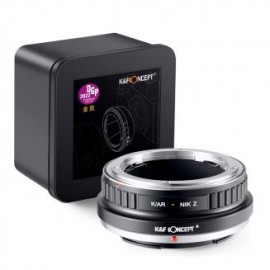 Lente de la serie Konica a cámara con montura Nikon Z Adaptador de lentes de alta precisión, K/AR-NIK Z