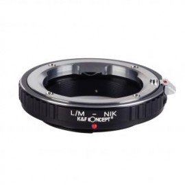 Lentes Leica M a adaptador de montura de lente Nikon F K&F Concept M20171 Adaptador de lente