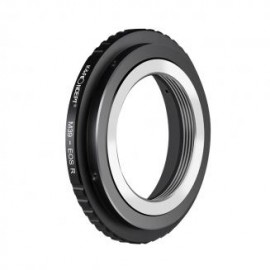 Lentes M39 a adaptador de montura de lente Canon RF K&F Concept M19194 Adaptador de lente