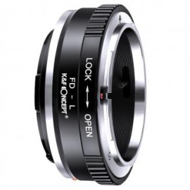 Adaptador de cámara con montura L de Canon FD y FL de 35 mm a Sigma, Leica y Panasonic