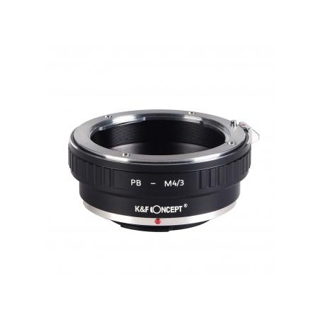 Lentes Praktica a adaptador de montura de lente M43 MFT Adaptador de lente K&F Concept M30121