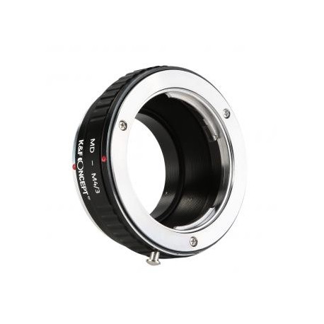Lentes Minolta MD a adaptador de montura de lente M43 MFT Adaptador de lente K&F Concept M15121