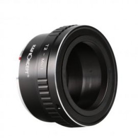 Adaptador de montura de lentes T2 a M43 MFT Adaptador de lente K&F Concept M28121