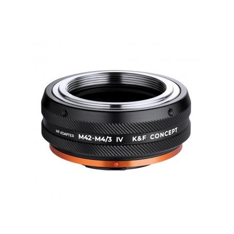 Lente serie M42 a cámara con montura serie M4/3, adaptador de montura de lente de alta precisión M42-M4/3 IV PRO
