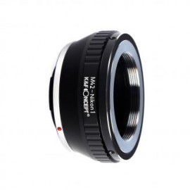Lentes M42 a Nikon 1 Adaptador de montura de lente K&F Concept M10201 Adaptador de lente
