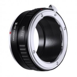 Lente de montaje NIK a adaptador de cámara de montaje Fujifilm FX para cámara de montaje Fujifilm FX adaptador de montaje de le
