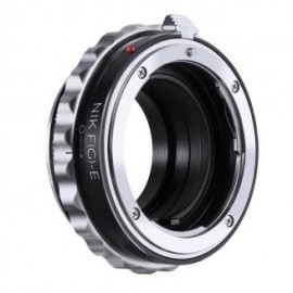 Lentes Nikon G/F/AI/AIS/D a adaptador de montura de lente Sony E Adaptador de lente K&F Concept M18101