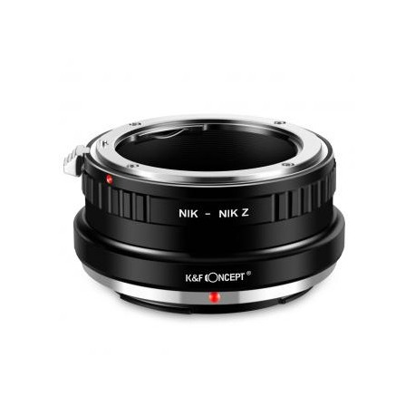 Lente de montura Nikon F/AF AI AI-S a cámara Nikon Z6 Z7 Adaptador de montura de lente K&F Concept