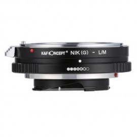 Lentes Nikon G/F/AI/AIS/D a adaptador de montura de lente Leica M Adaptador de lente K&F Concept M18151