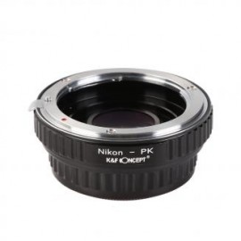 Lentes Nikon F a adaptador de montura de lente Pentax K con vidrio óptico Adaptador de lente K&F Concept M11221