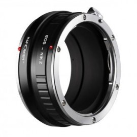 Lente con montura EF de Canon a cámara Nikon Z6 Z7 Concepto K&F Adaptador de montura de lente Adaptador de lente
