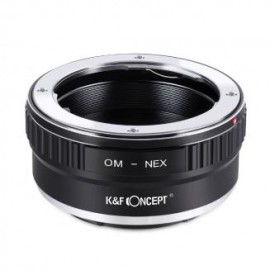 Adaptador de montura de lentes Olympus OM a Sony E Adaptador de lente K&F Concept M16101