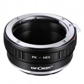 Lentes Pentax K a lente Sony E Adaptador de montura K&F Concept M17101