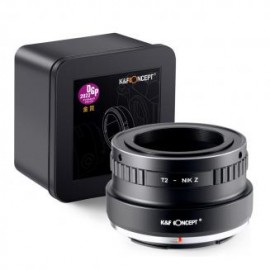 Lentes de la serie T2 a cámara Nikon serie Z Adaptador de lente de alta precisión, T2-NIK Z