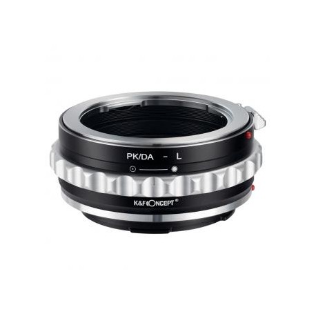 Lente Pentax K(PK/DA) de enfoque manual PK/DA-L a adaptador de montura de lente de cuerpo de cámara con montura L