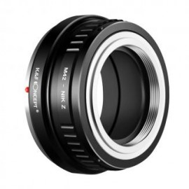 Lente de montura Minolta M42 a cámara Nikon Z6 Z7 Adaptador de montura de lente K&F Concept