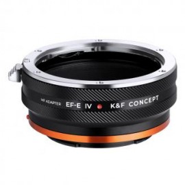 Lente de la serie EF de Canon a cámara con montura de la serie E de Sony, adaptador de montura de lente de alta precisión EOS-N