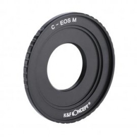 Adaptador de lentes Contax C/G CG a cámaras sin espejo Canon EOS M EF-M EOS-M, lentes C a adaptador de montura de lente Canon E