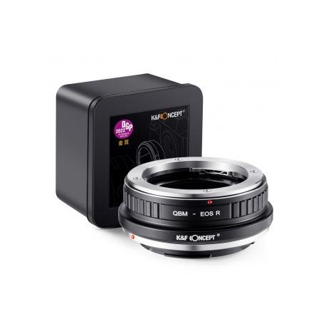 Adaptador de lente de alta precisión de lente Rollei (QBM) a cámara con montura RF Canon, QBM-EOS R