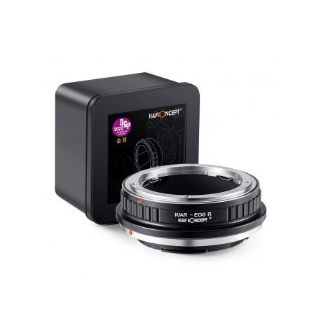 Adaptador de lente de alta precisión de lente de la serie Konica a cámara Canon con montura RF, K/AR-EOS R