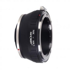 Adaptador de montura de lentes Nikon F a Nikon 1 Adaptador de lente K&F Concept M11201