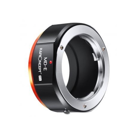 Adaptador de montura de lente MD a NEX para lentes de montura Minolta MD MC a cámaras sin espejo con montura NEX E para Sony A6