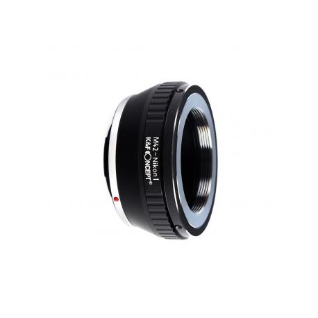 Lentes M42 a Nikon 1 Adaptador de montura de lente K&F Concept M10201 Adaptador de lente