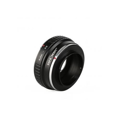 Lentes Rollei QBM a adaptador de montura de lente Fuji X para DSLR K&F Concept M37111 adaptador de lente
