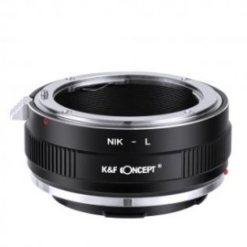 NIK-L Lente Nikon F de enfoque manual a cuerpo de cámara con montura L Adaptador de montura de lente