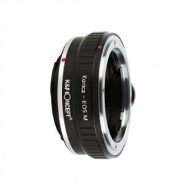 Lentes Konica AR a adaptador de montura de lente Canon EOS M Adaptador de lente K&F Concept M24142