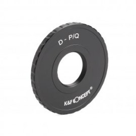 Lentes de montura D a adaptador de montura de lente Pentax Q K&F Concept M38161 Adaptador de lente
