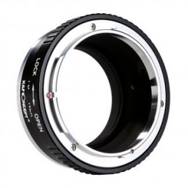 Adaptador de cobre de lentes Canon FD a Sony E Mount Camera