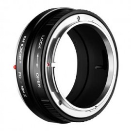 Lente FD FL a cámara Nikon Z6 Z7 Concepto K&F Adaptador de montura de lente Adaptador de lente