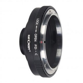 Lentes FD de Canon a adaptador de montura de lente C K&F Concept M13231 Adaptador de lente