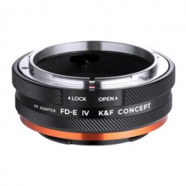 Lente de la serie FD/FL de Canon a cámara con montura de la serie E de Sony, adaptador de montura de lente de alta precisión FD