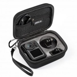 Maleta de viaje rígida Osmo action 3 Organizador de cámara DJI action 3 negro