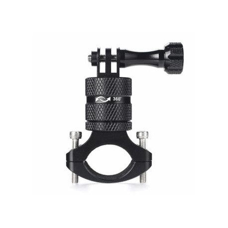 Bicicleta de montaña Bicicleta Motocicleta Manillar Abrazadera de montaje Soporte de aleación de aluminio Se adapta a GoPro Her