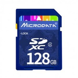 Tarjeta de memoria SD MicroDrive de 128 GB