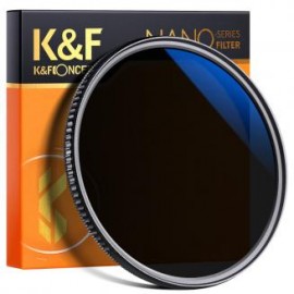 58mm Filtro 2 en 1 de Filtro ND32 (5 Pasos) y Polarizador, Serie Nano-X